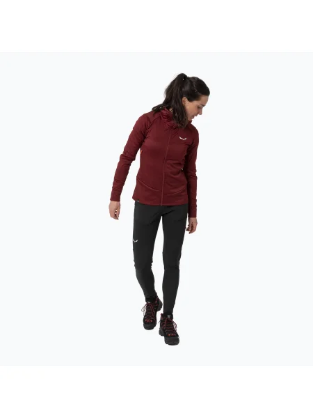 Pantaloni softshell pentru femei Salewa Puez DST Warm Cargo negru