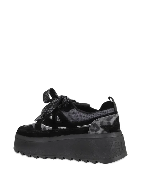 Sneakerși Ash cu platformă negru