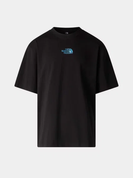 Футболка The North Face с автографом черная