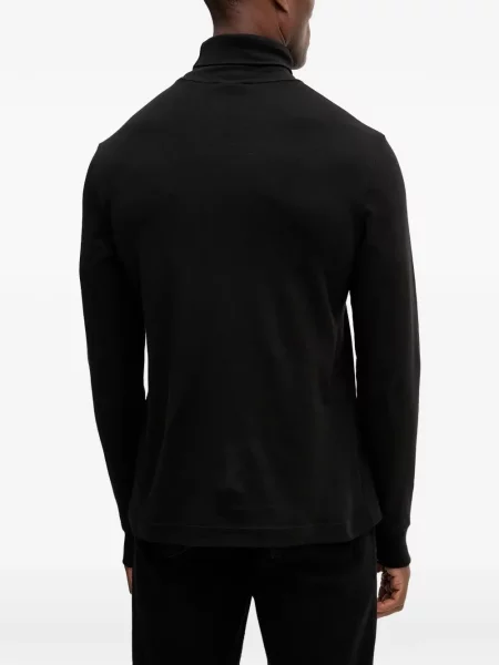Lung tricou Lacoste negru
