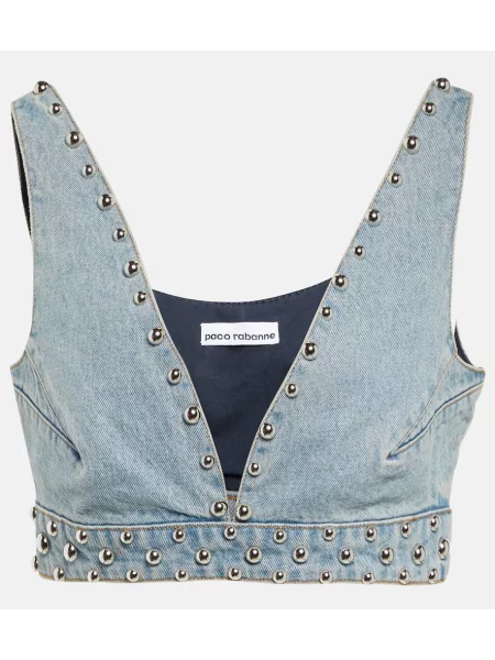 Sutien Paco Rabanne albastru