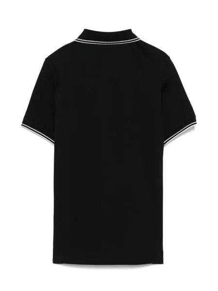 Koszulka polo dziecięca Stone Island czarna
