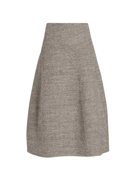 Fustă Proenza Schouler melange gri