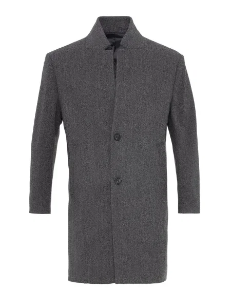Antioch Přechodný kabát antracitová
