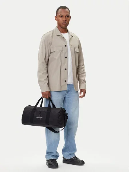 Τσάντα Calvin Klein με κέντημα μαύρο