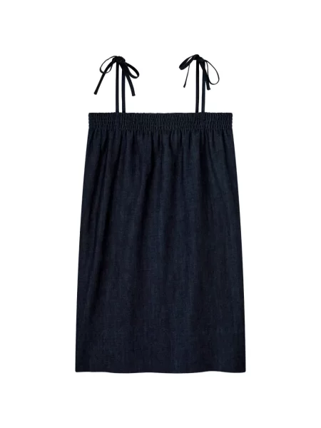 Rochie A.p.c. cu legături de costum cu bretele albastru