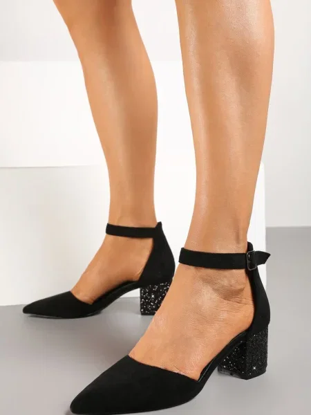 Pantofi cu Leanelith negri