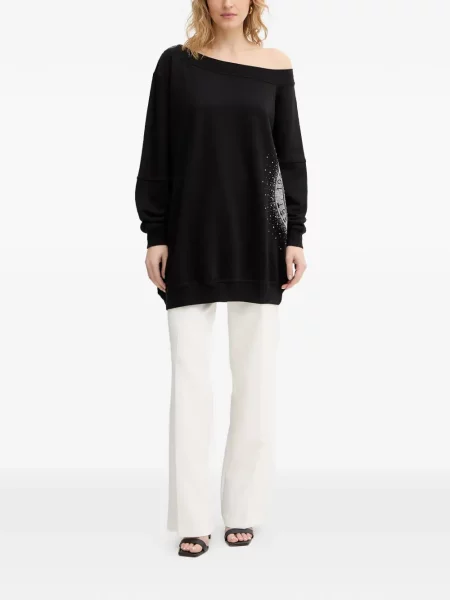 Stras hanorac Guess negru