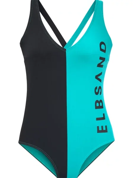 Elbsand Costum de baie întreg aqua / verde mentă albastru