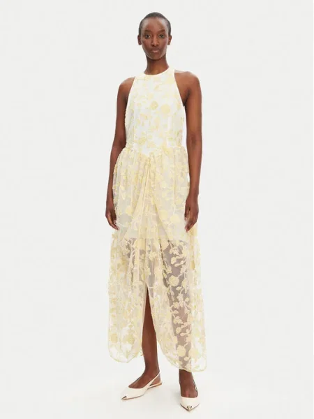 ROTATE Rochie de seară galben