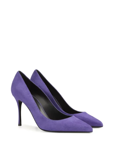 Pantofi cu toc Sergio Rossi violet