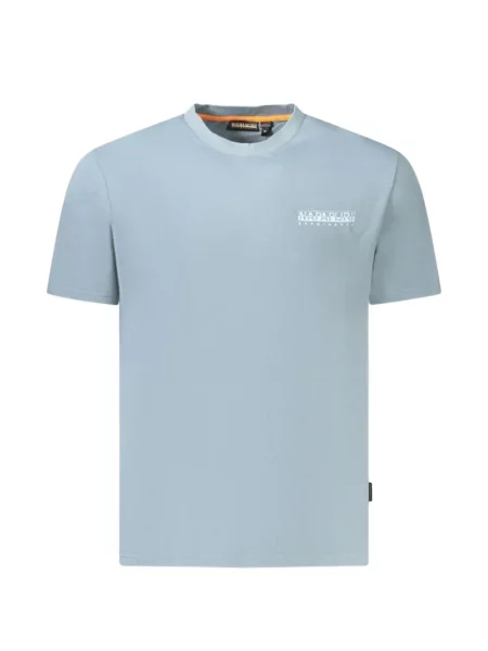 Tricou Napapijri cu imagine albastru