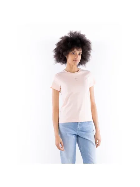 PINKO T-Shirt Bussolotto różowy