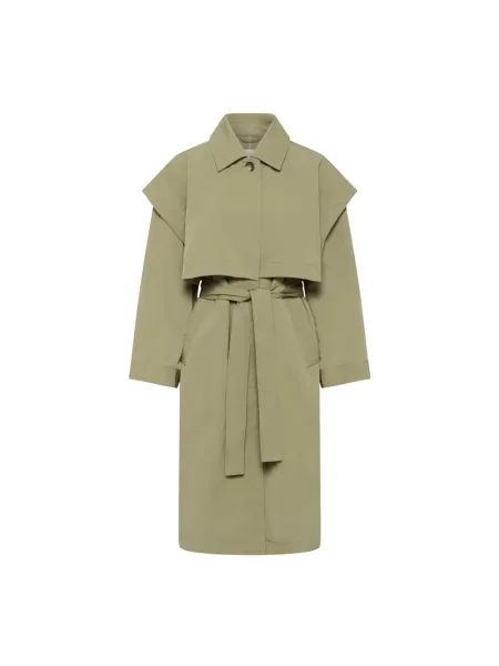 Płaszcz Soaked In Luxury zielony