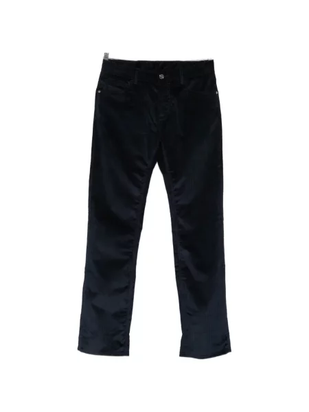 Pantaloni Etro de catifea cord albastru