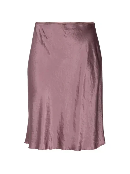 Fusta mini Vince din satin violet