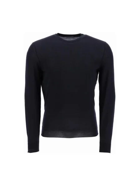 Dzianinowy sweter Drumohr niebieski