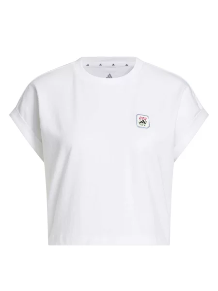 ADIDAS SPORTSWEAR Tricou funcțional alb