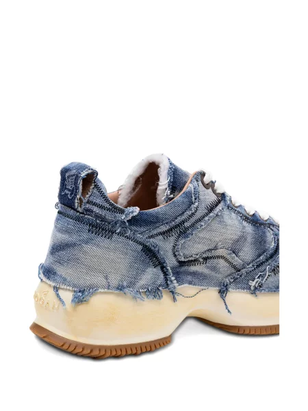 Sneakerși Hogan cu platformă albastru