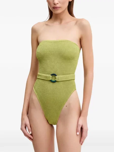 Cu centură curea Bond Eye verde