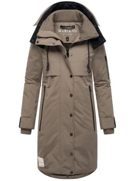 MARIKOO Zimski plašč Anoukaa rjava