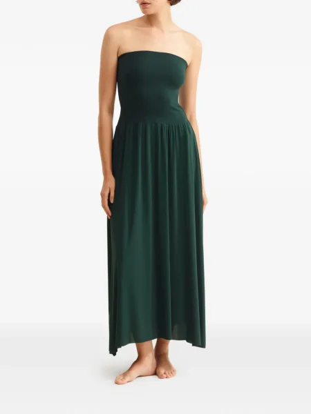 Rochie maxi Eres de costum verde