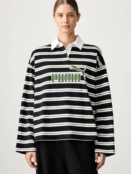 Tricou cu mânecă lungă Puma negru
