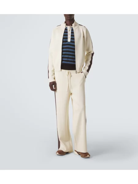 Pantaloni Wales Bonner alb
