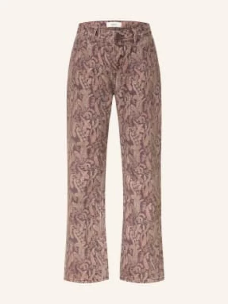 Ba&Sh Rovné Džíny Tooty purple plum fialové