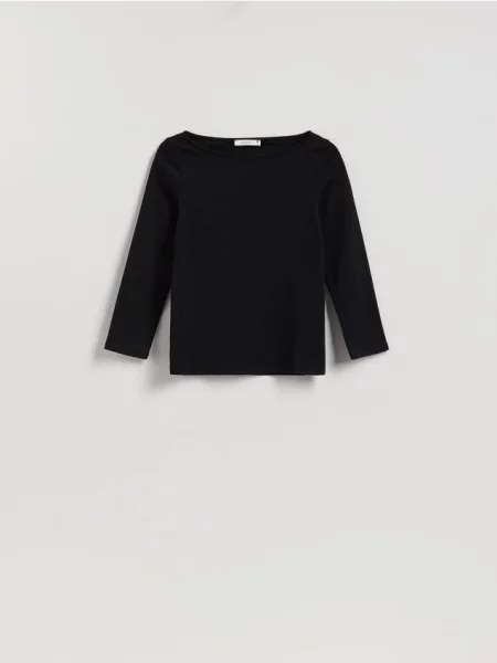 Reserved longsleeve czarny