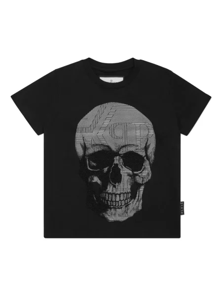 Koszulka dziecięca Philipp Plein czarna