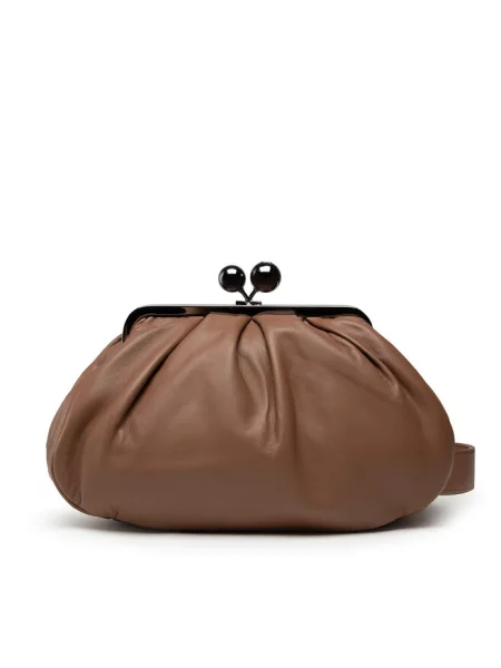 Weekend Max Mara Torba Na Ramię Pasticcino Medium braun brązowa