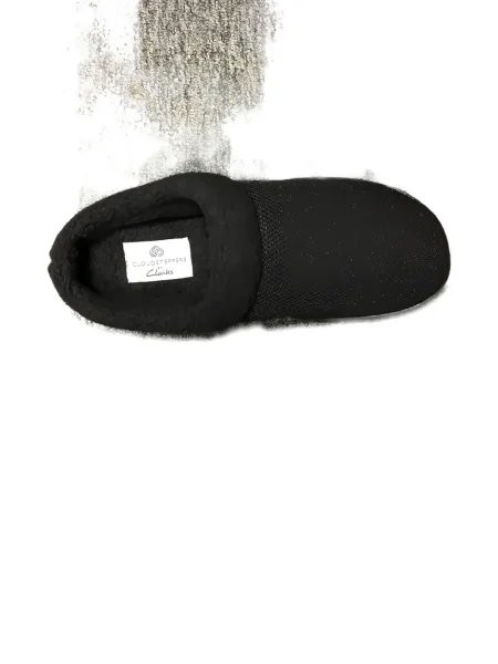 Papuci de casă Clarks Originals negru