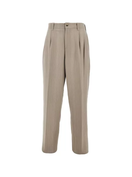 Dungat subțire pantaloni Golden Goose auriu