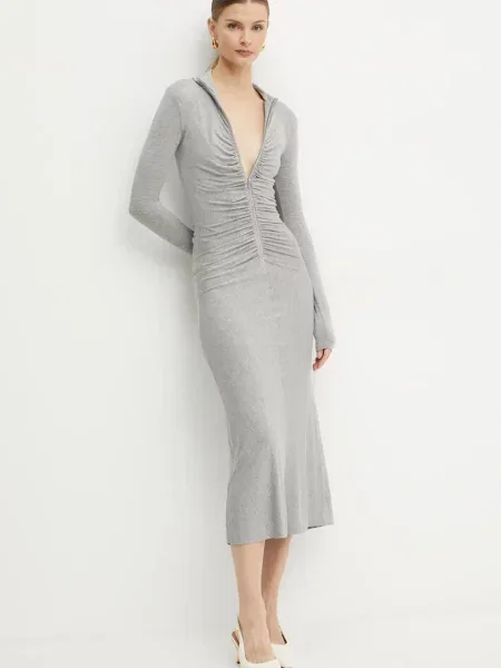 Pinko rochie gri