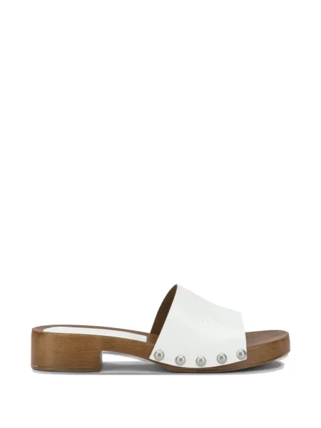 Sandale Copenhagen Studios din piele alb