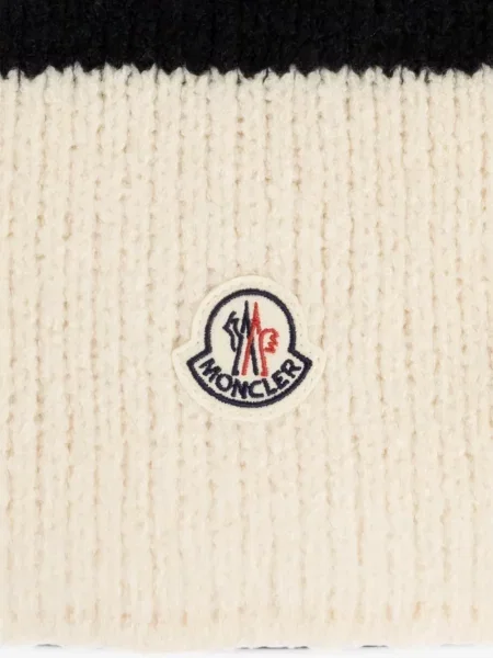 Fular Moncler cu autograf negru