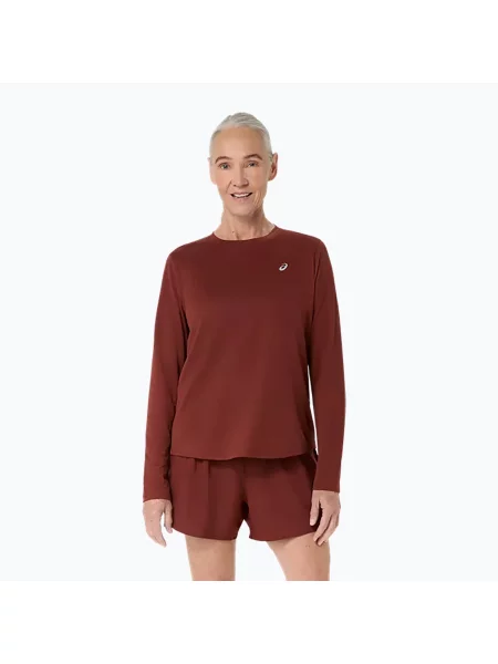 Longsleeve de alergare pentru femei ASICS Core Top singed red roșu