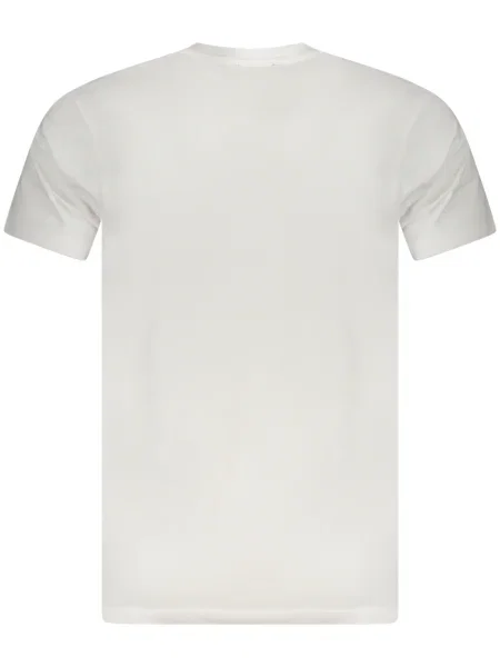 Tricou Cavalli Class scurt alb