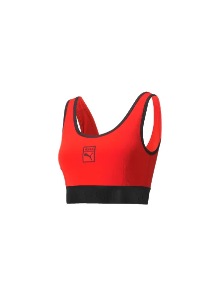 Puma x Vogue Bra Top Kobiety Bielizna Puma Size: XS czerwony