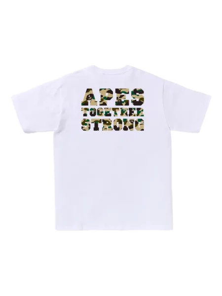 Tricou A Bathing Ape® alb