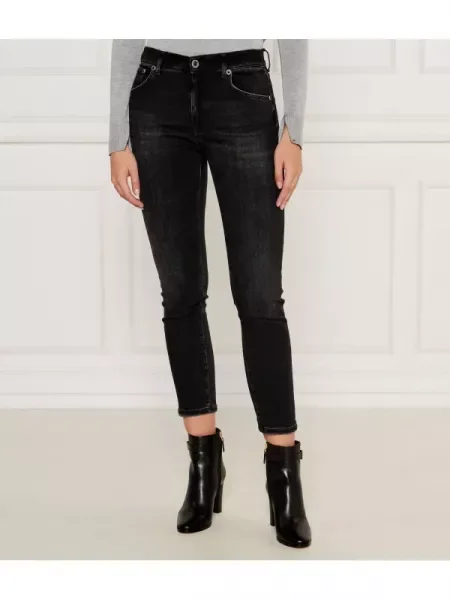 DONDUP made in Italy Blugi DAILA | Skinny fit negru