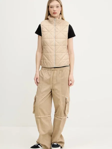 Безрукавка HUGO перехідна бежевий