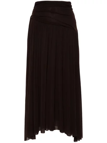 Fustă Philosophy Di Lorenzo Serafini drapată maro