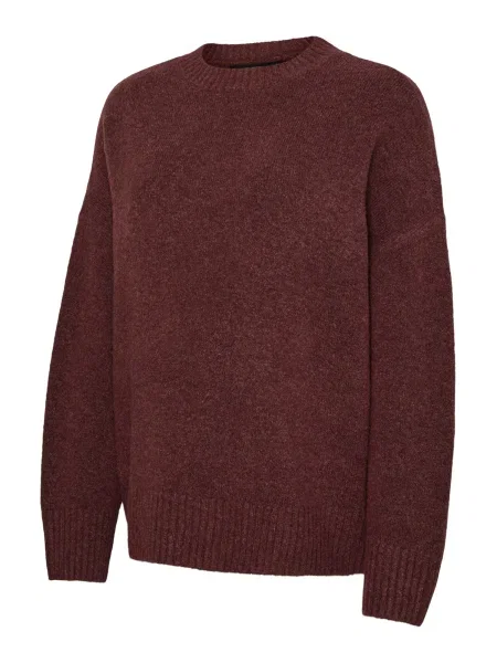 Vero Moda Maternity Pulover VMMBOOM ruginiu maro