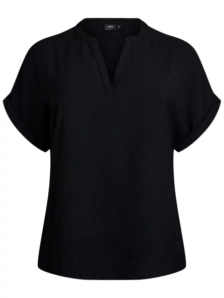 Zizzi Bluză Vnilla' negru