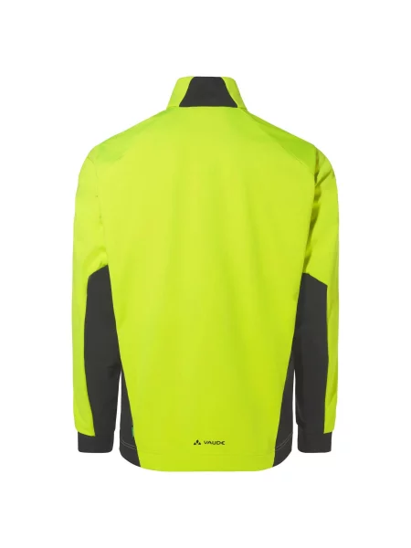Damska kurtka oversize zapinana na VAUDE Moab Pro softshell żółta