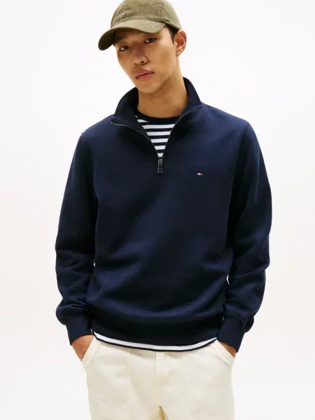 Tommy Hilfiger Bluza Mężczyźni niebieski M granatowa