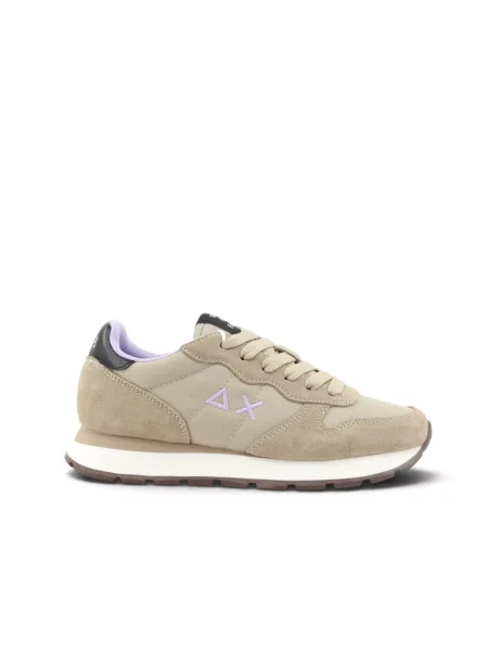 Sneakersy Sun68 beżowe