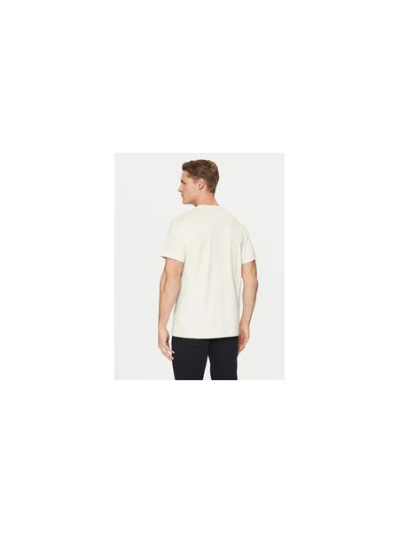 Guess Póló Ekru Regular Fit
